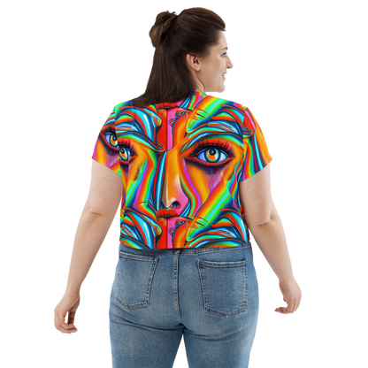 Women's Crop Tee - Kaleidovisions