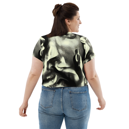 Women's Crop Tee - Shadowed Mystique