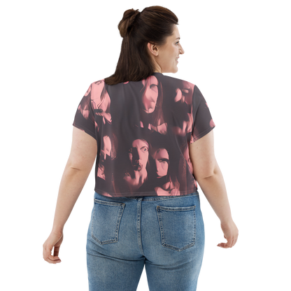 Women's Crop Tee - Portrait Whispers