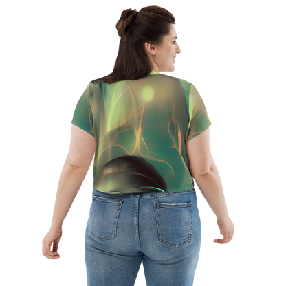 Women's Crop Tee - Spectral Whisper