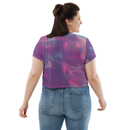 Women's Crop Tee - Dreamscape Swirl