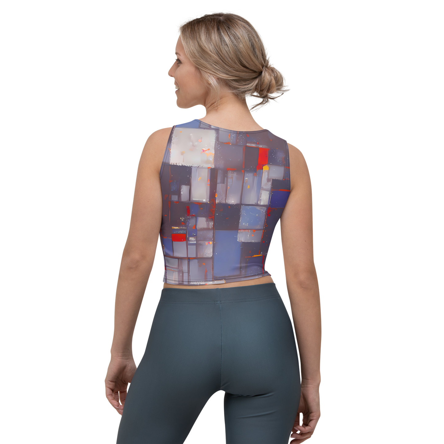 Crop Top - Cubist Rhythm