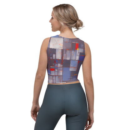 Crop Top - Cubist Rhythm