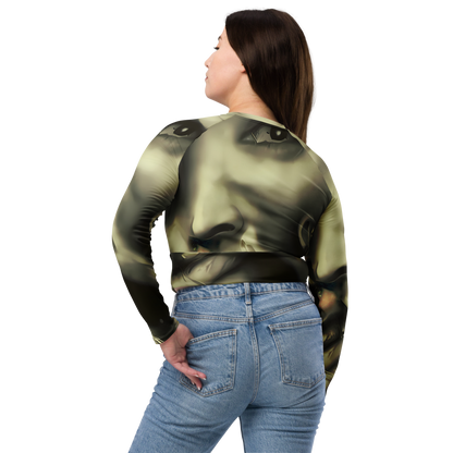 Long Sleeve Crop Top - Newtonian Whisper