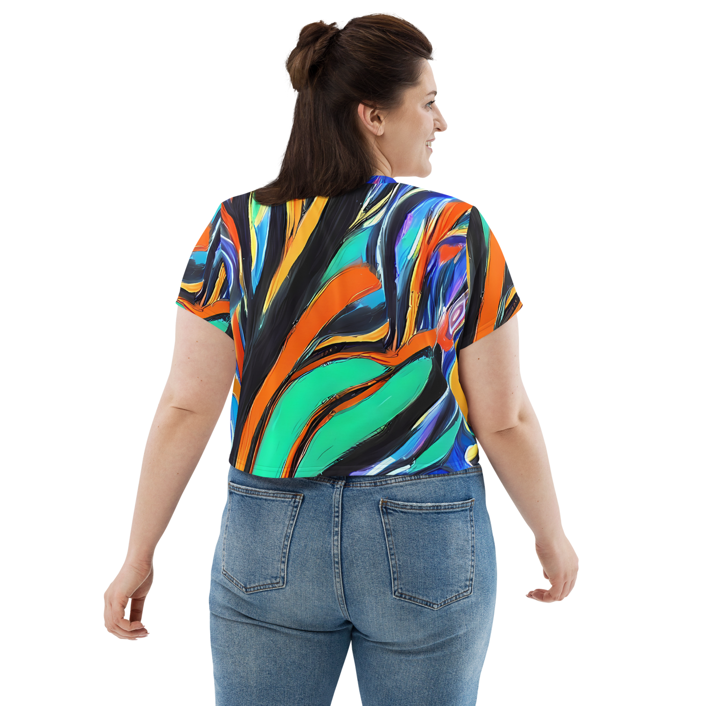 Women's Crop Tee - Carr's Whirl