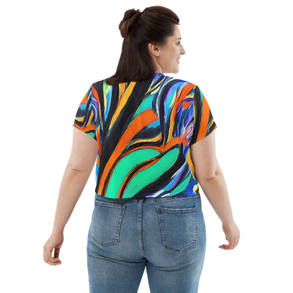 Women's Crop Tee - Carr's Whirl