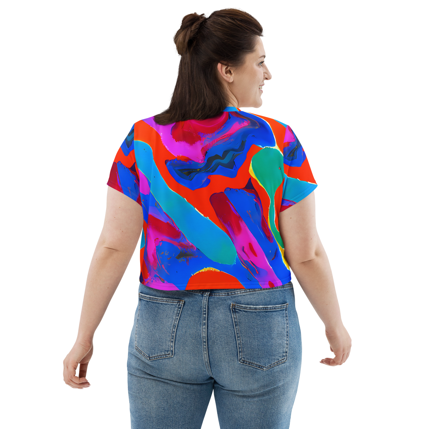 Women's Crop Tee - Irvin Rhapsody