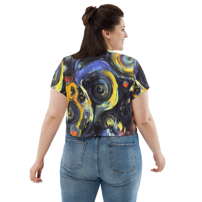 Women's Crop Tee - Corinthian Swirl