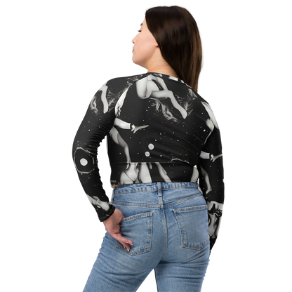 Long Sleeve Crop Top - Galactic Vogue