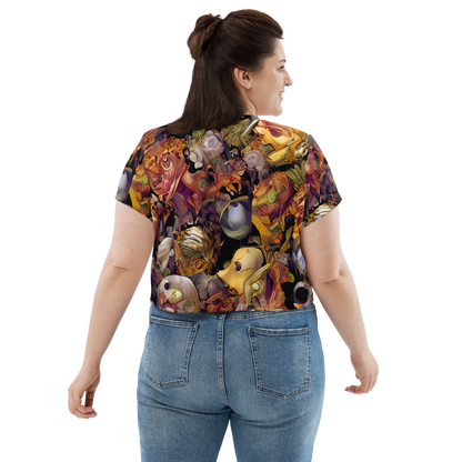 Women's Crop Tee - Arcimboldo Abundance