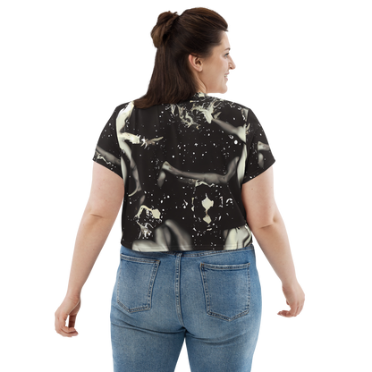 Women's Crop Tee - Newton's Silhouette