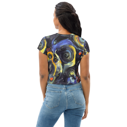 Women's Crop Tee - Corinthian Swirl