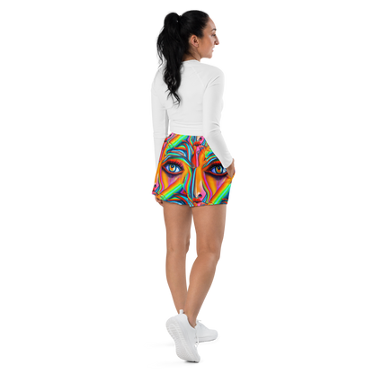 Women’s Athletic Shorts - Kaleidovisions