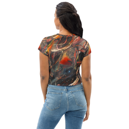 Women's Crop Tee - Temporal Vortex