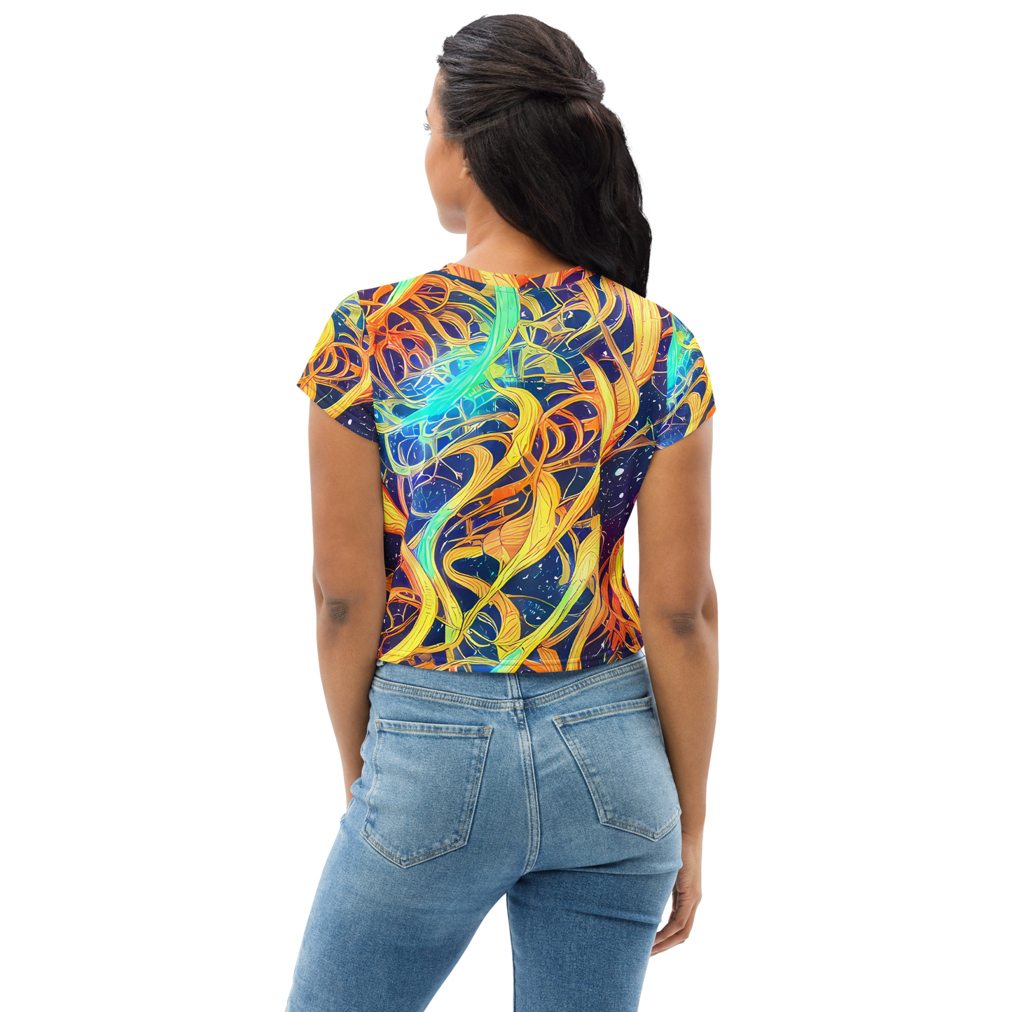 Women's Crop Tee - Granov Vortex