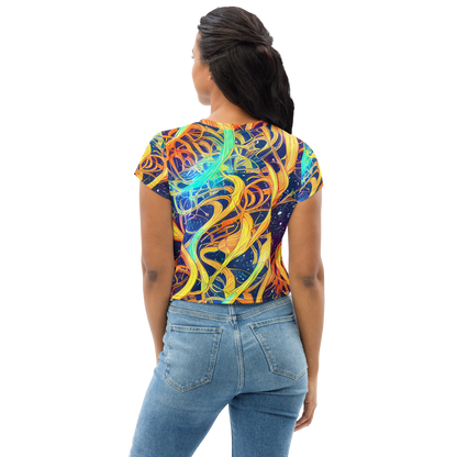 Women's Crop Tee - Granov Vortex