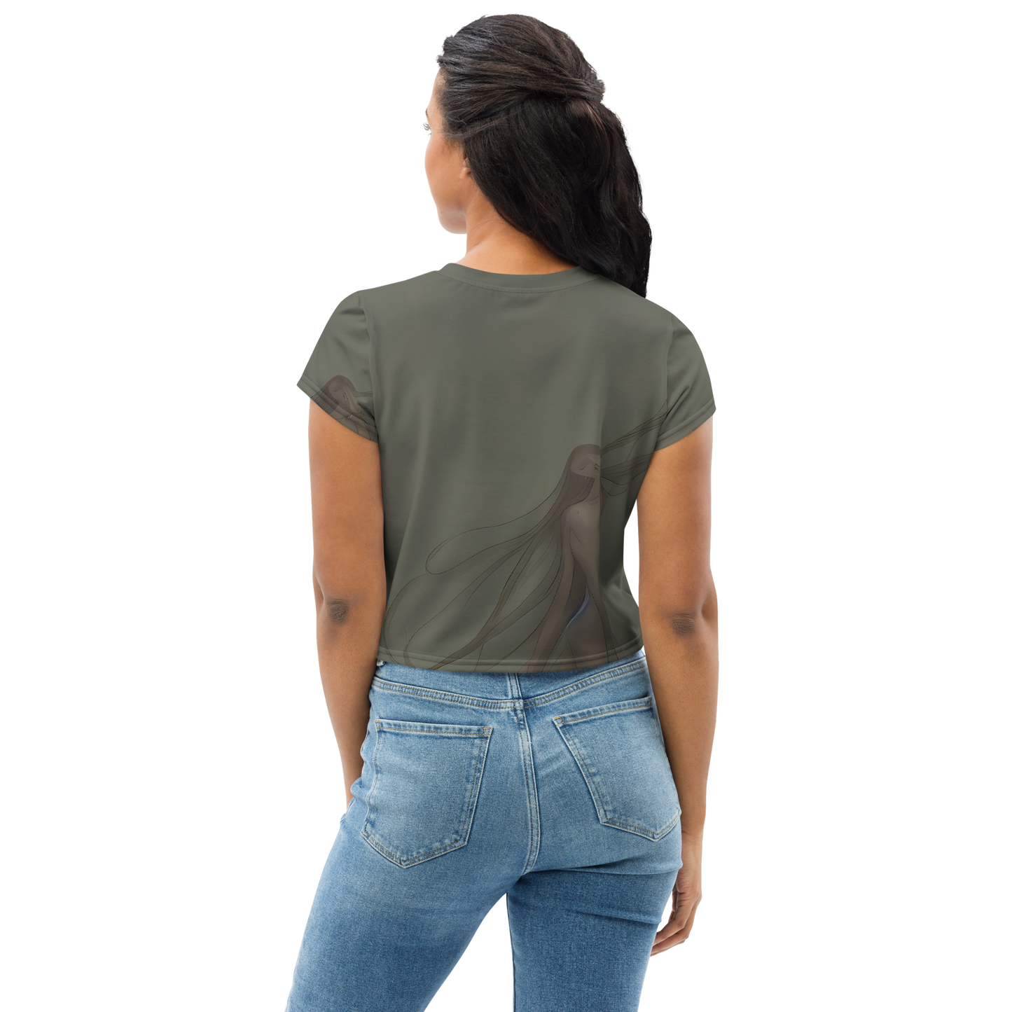 Women's Crop Tee - Valsecchi's Veil