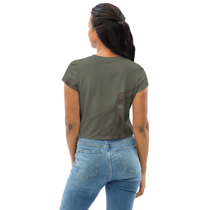 Women's Crop Tee - Valsecchi's Veil