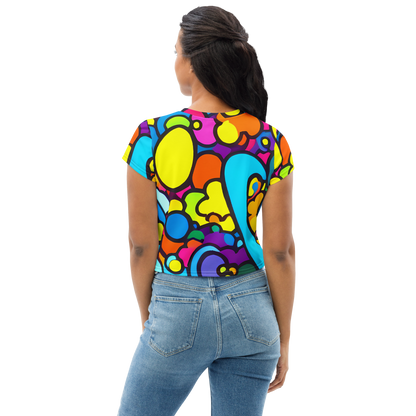 Women's Crop Tee - Pop Playland