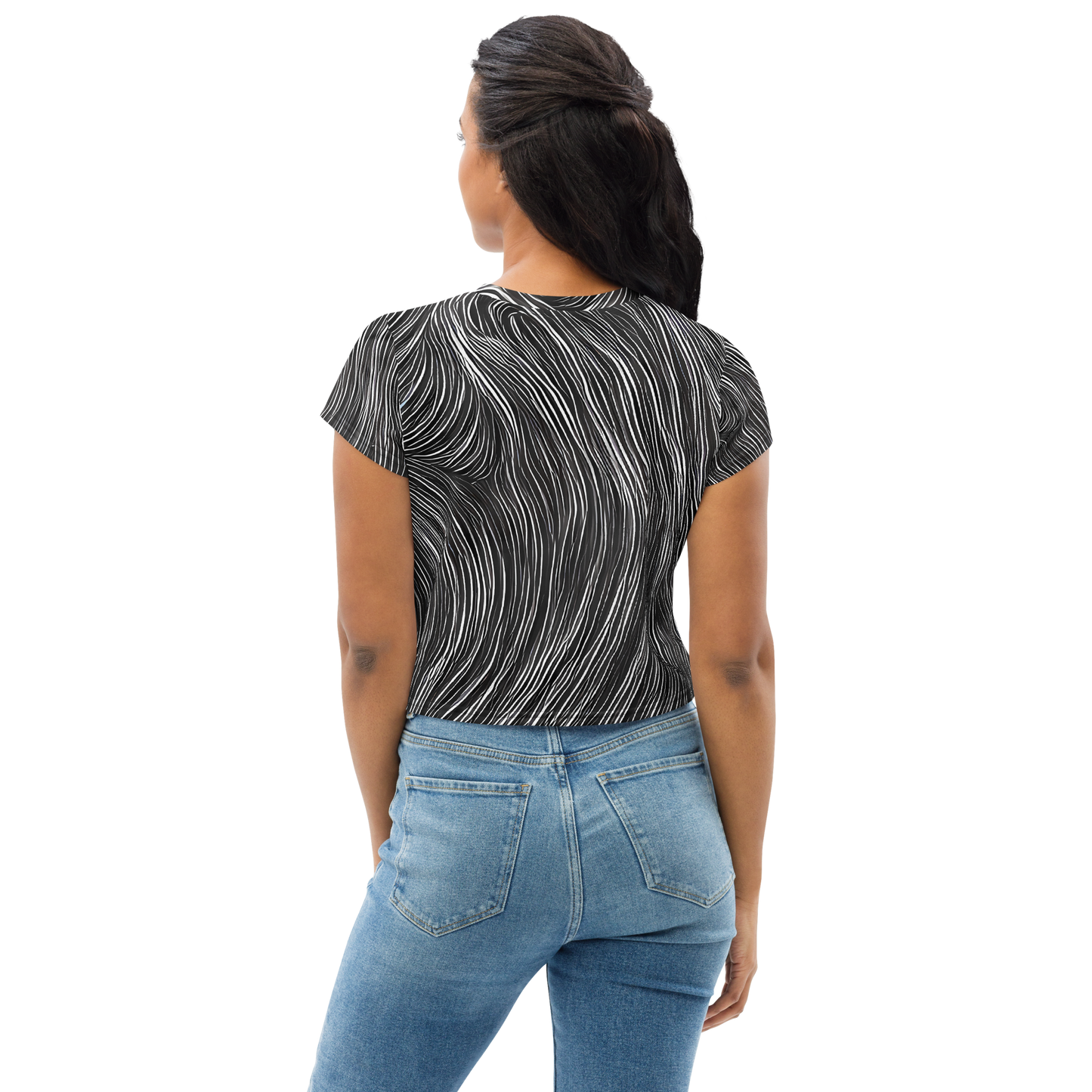 Women's Crop Tee - Wirth Waves