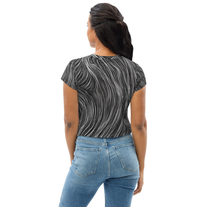 Women's Crop Tee - Wirth Waves