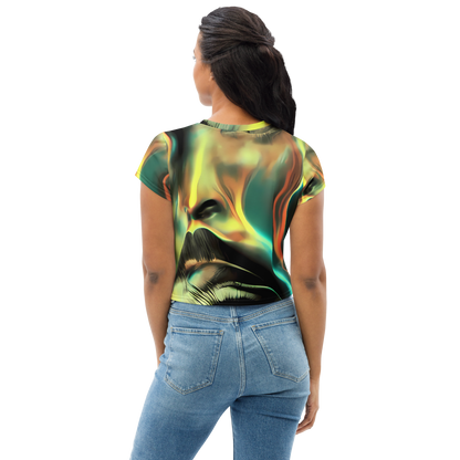 Women's Crop Tee - Newtonian Visage