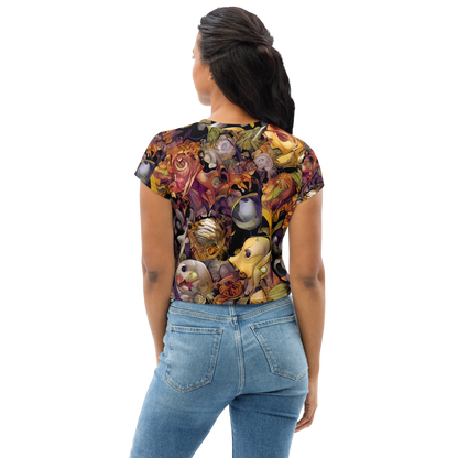 Women's Crop Tee - Arcimboldo Abundance