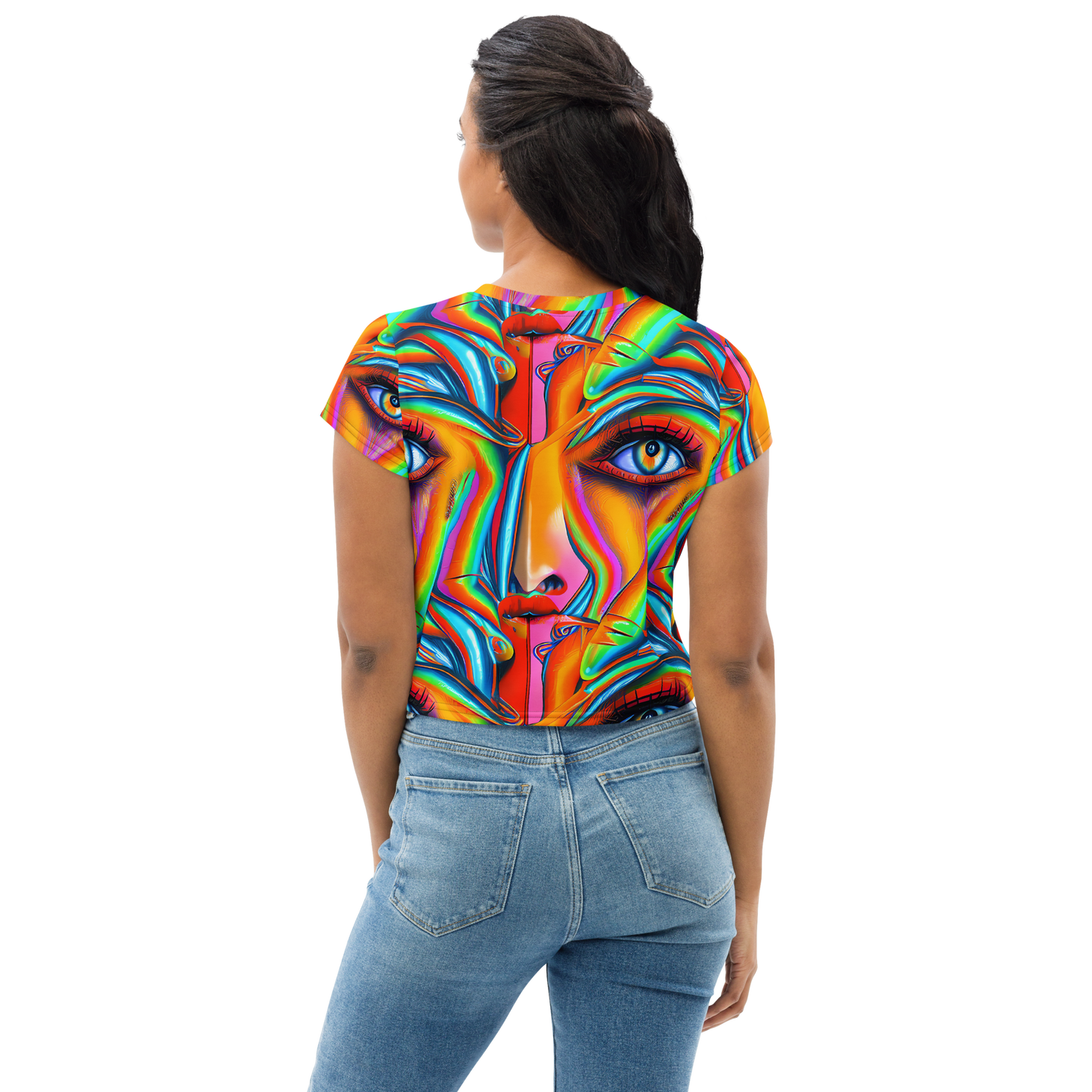 Women's Crop Tee - Kaleidovisions