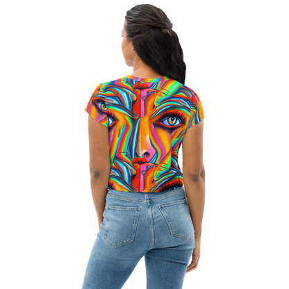 Women's Crop Tee - Kaleidovisions