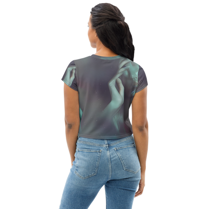 Women's Crop Tee - Surreal Dreams