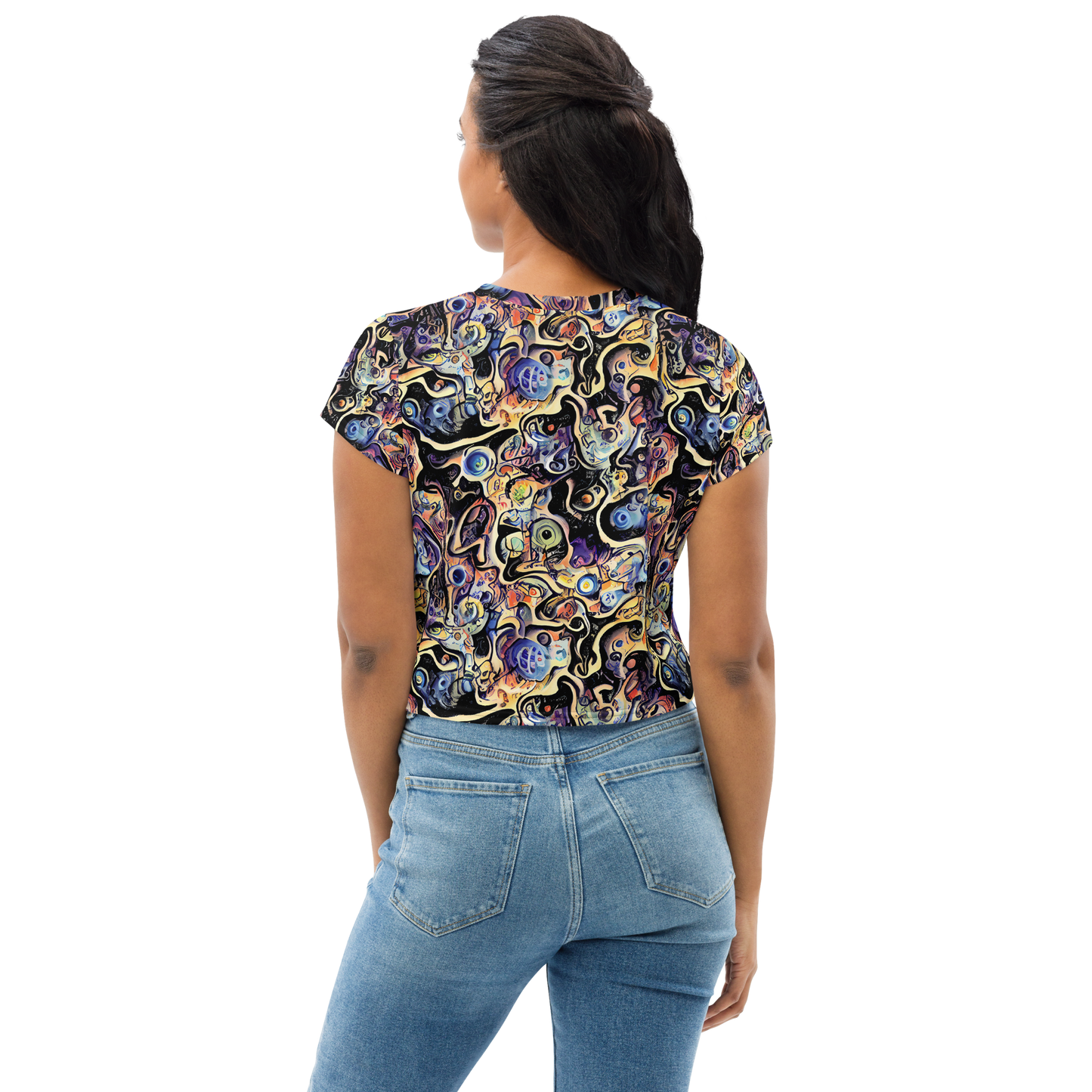 Women's Crop Tee - Grosz Galaxy