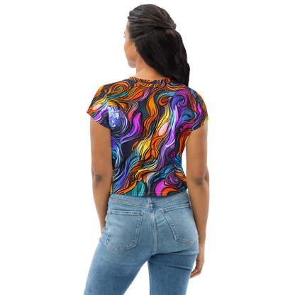 Women's Crop Tee - Guiard's Whirl