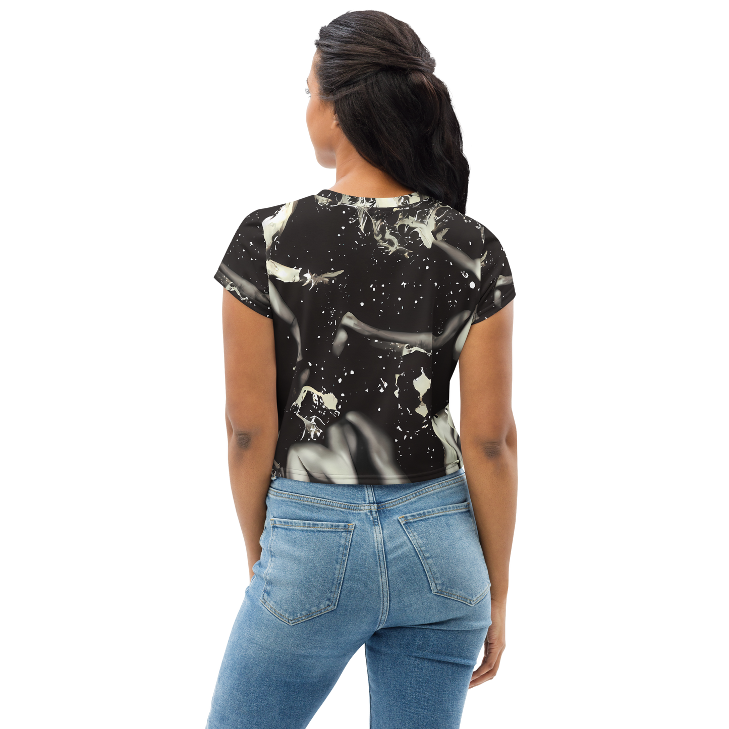 Women's Crop Tee - Newton's Silhouette