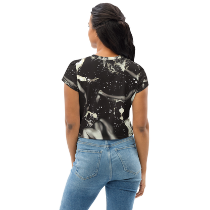 Women's Crop Tee - Newton's Silhouette