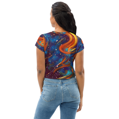 Women's Crop Tee - Perez Whirl