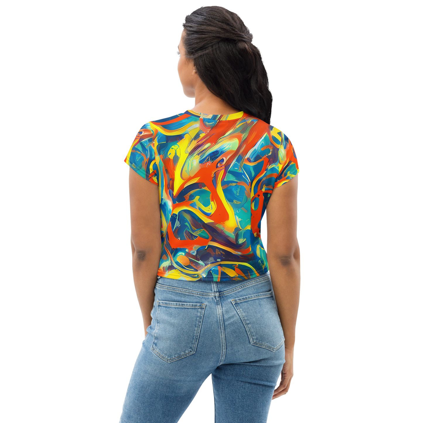 Women's Crop Tee - Chromatic Fusion