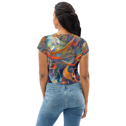 Women's Crop Tee - Spectral Swathe