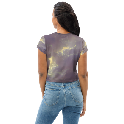 Women's Crop Tee - Stormy Muse