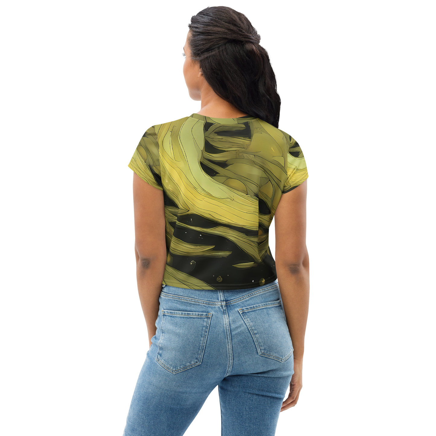 Women's Crop Tee - Whispered Breeze