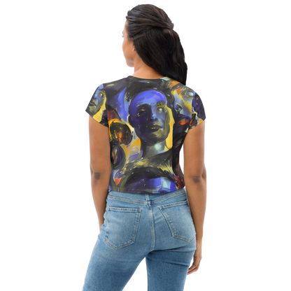 Women's Crop Tee - Corinthian Gaze