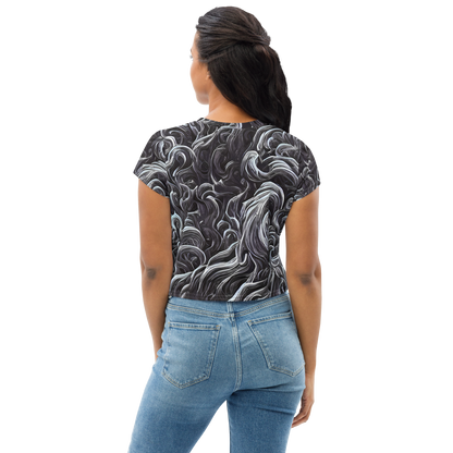 Women's Crop Tee - Savrasov Swirls