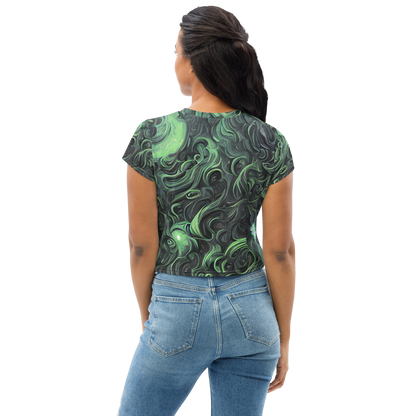 Women's Crop Tee - Savrasov Swirls