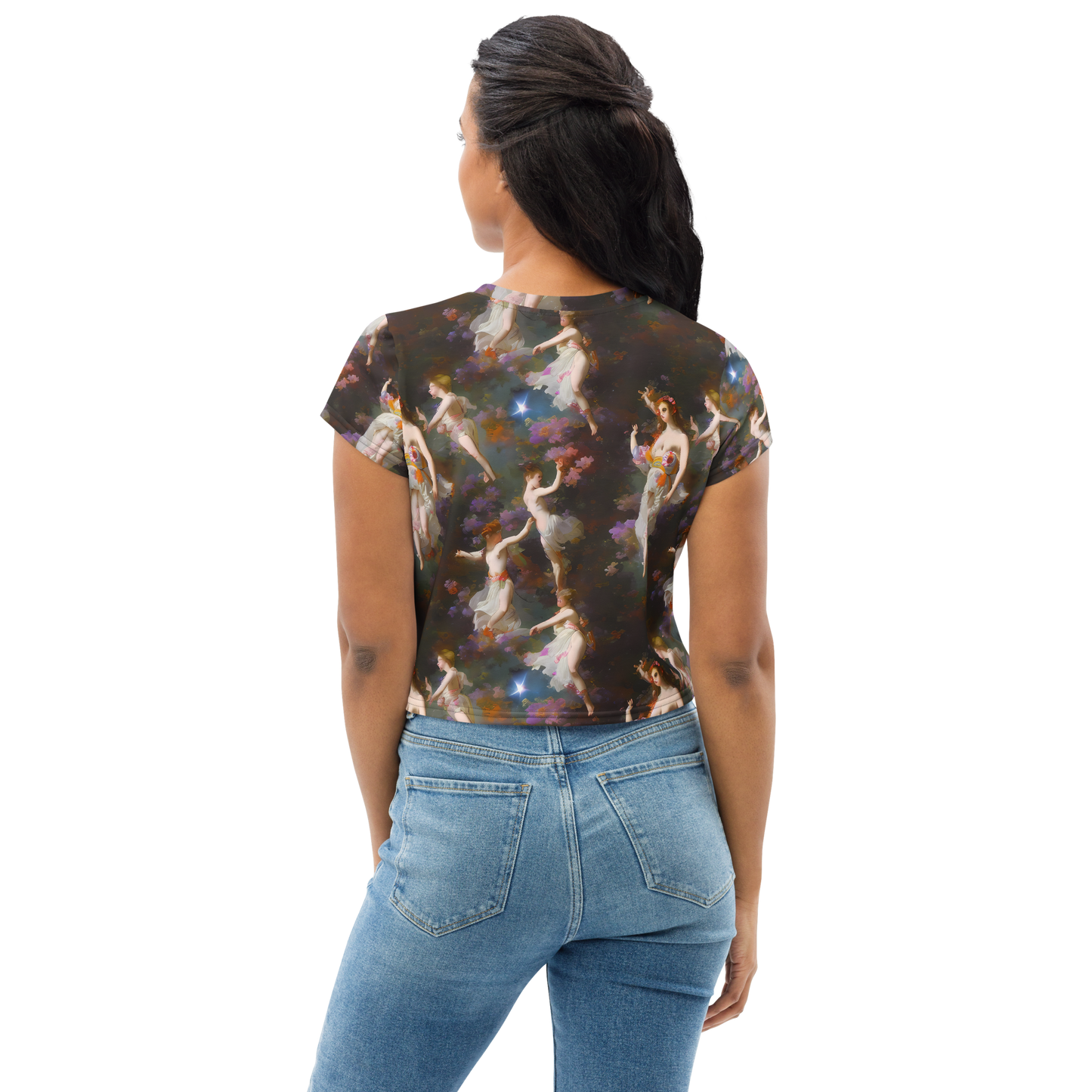 Women's Crop Tee - Winterhalter Whimsy