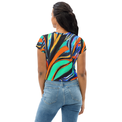 Women's Crop Tee - Carr's Whirl