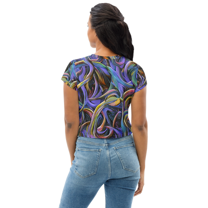 Women's Crop Tee - Tanning Twirl