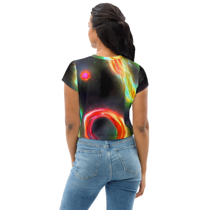 Women's Crop Tee - Sherwood Swirl