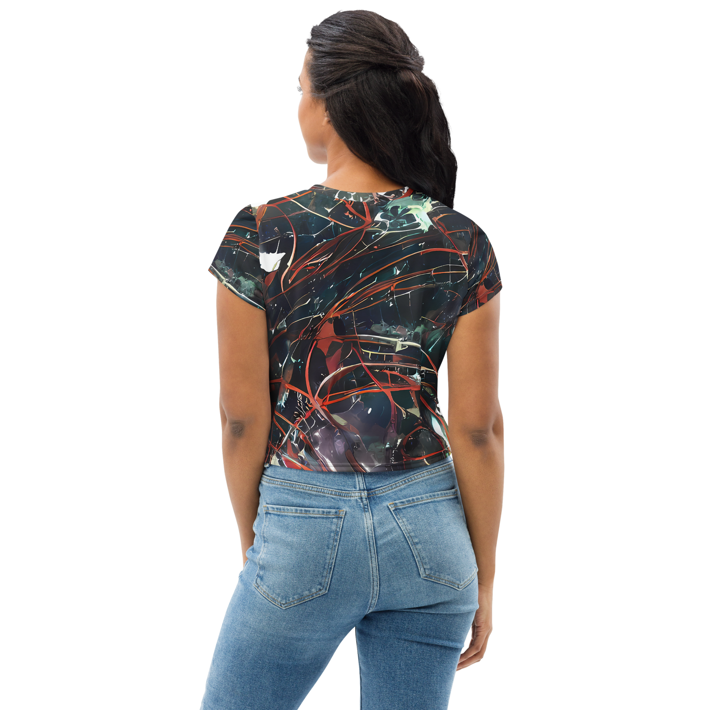 Women's Crop Tee - Chaos Canvas