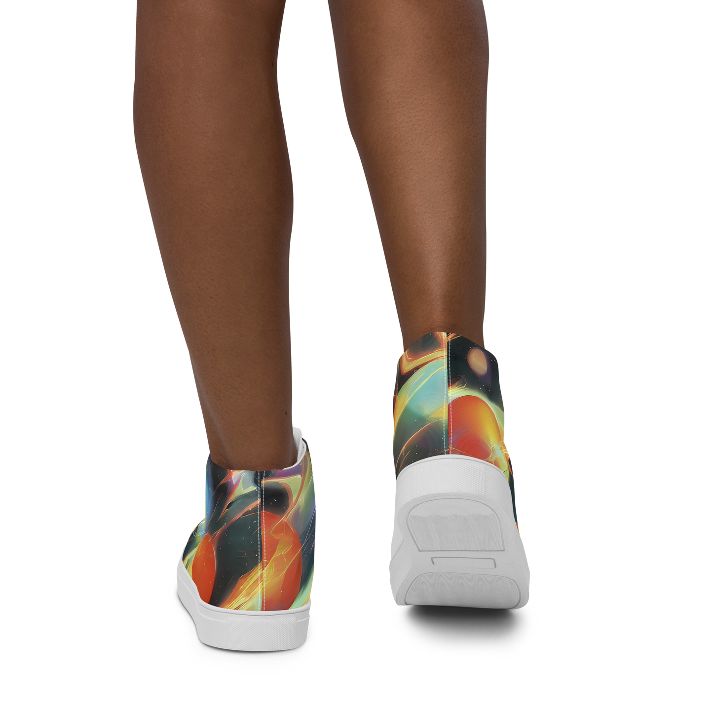 Women's High Top Canvas Shoes - Fabritius Fantasy