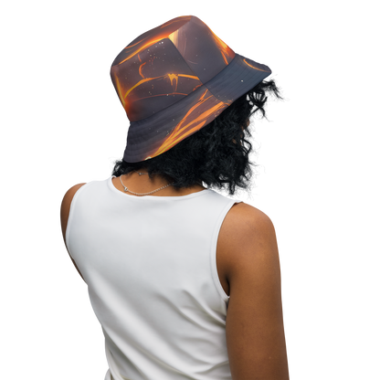 Reversible Bucket Hat - Inferno Spirals