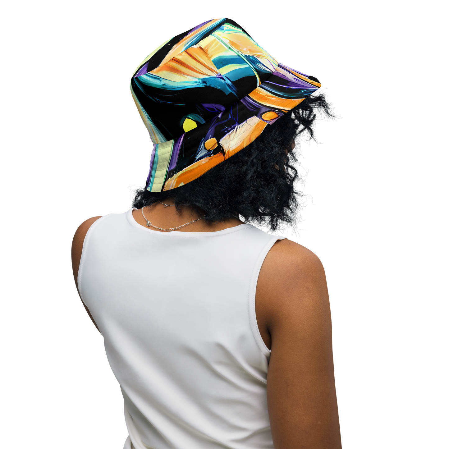 Reversible Bucket Hat - Dorothy's Whirl